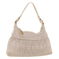 FENDI Punching Shoulder Bag Leather White 2241-8BR448-RM7-068 yk7008B