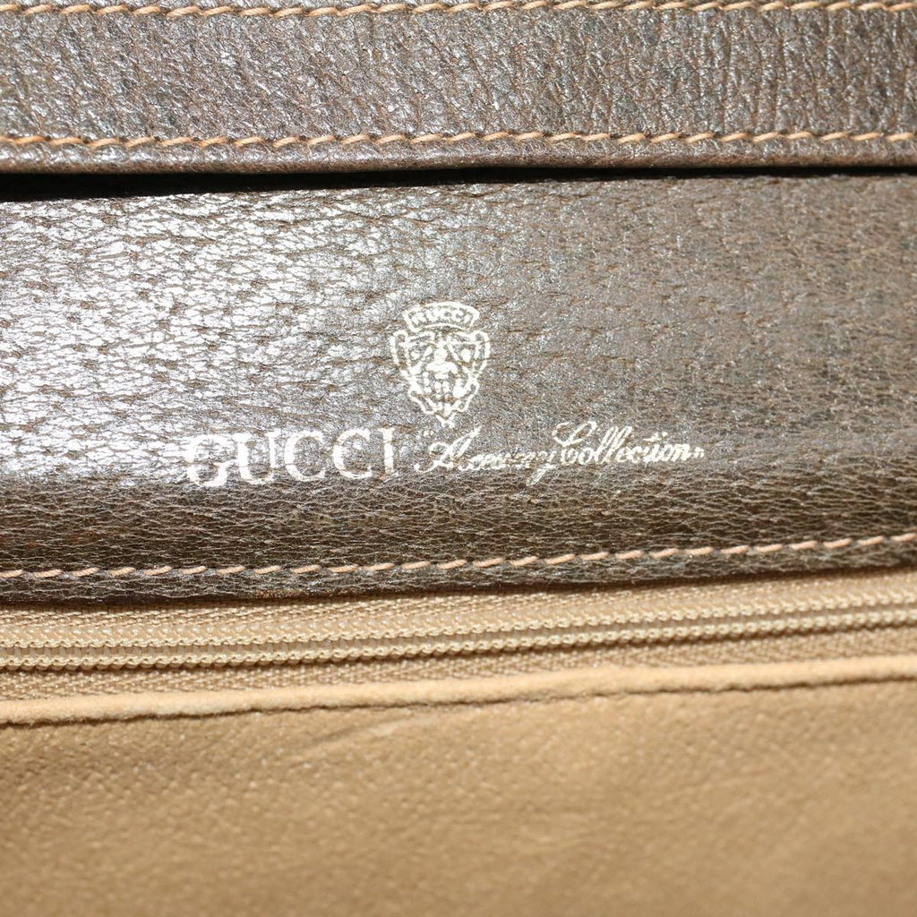 GUCCI GG Canvas Web Sherry Line Shoulder Bag Beige Red Green yk7034B