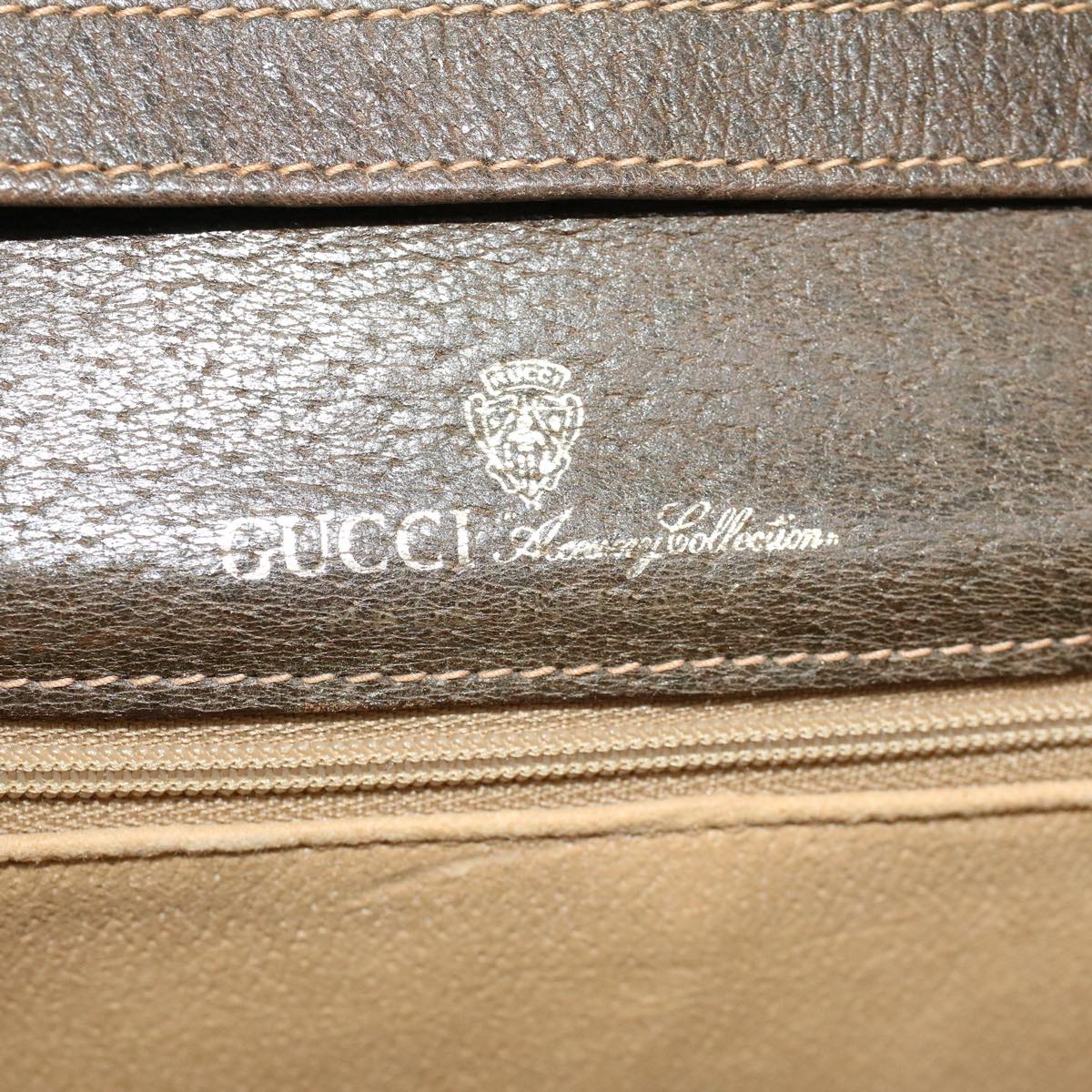 GUCCI GG Canvas Web Sherry Line Shoulder Bag Beige Red Green yk7034B
