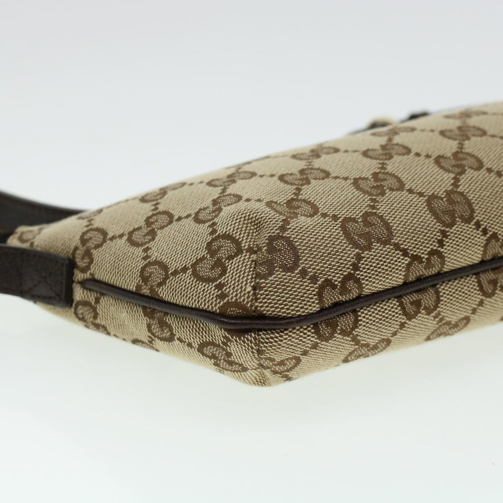 GUCCI GG Canvas Shoulder Bag Beige 190393 yk7036B