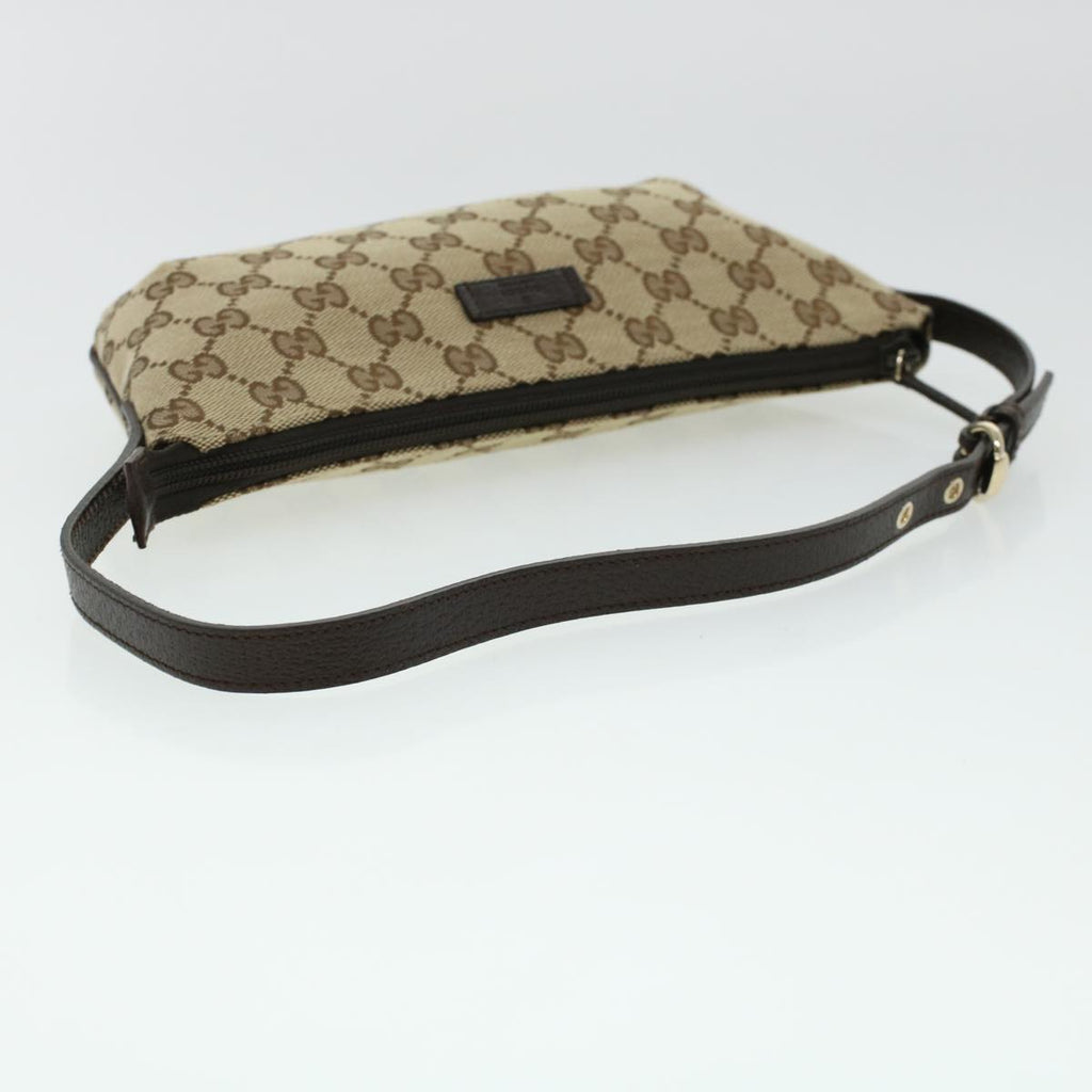 GUCCI GG Canvas Shoulder Bag Beige 190393 yk7036B