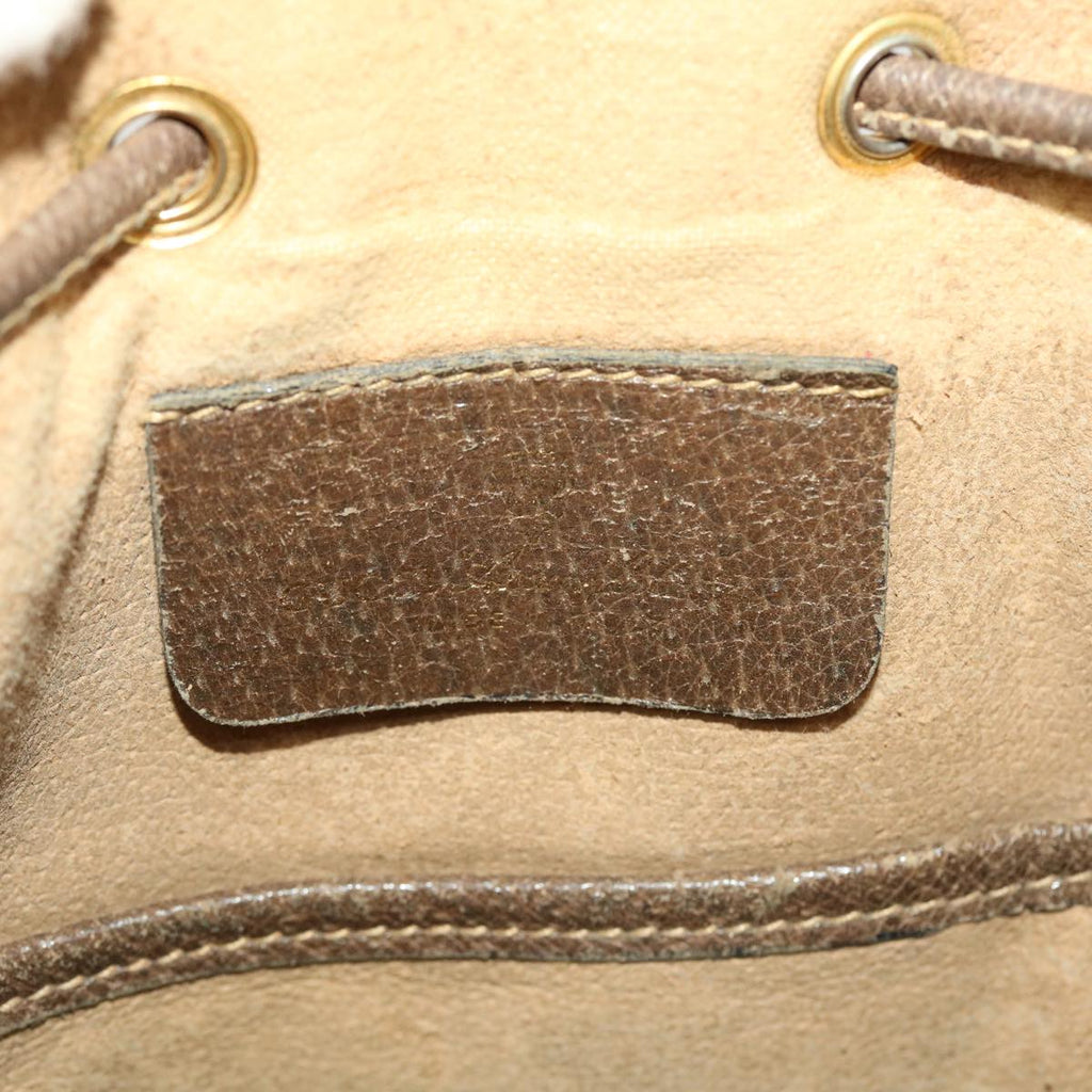 GUCCI GG Canvas Web Sherry Line Shoulder Bag Beige Red 41.02.033 yk7043B