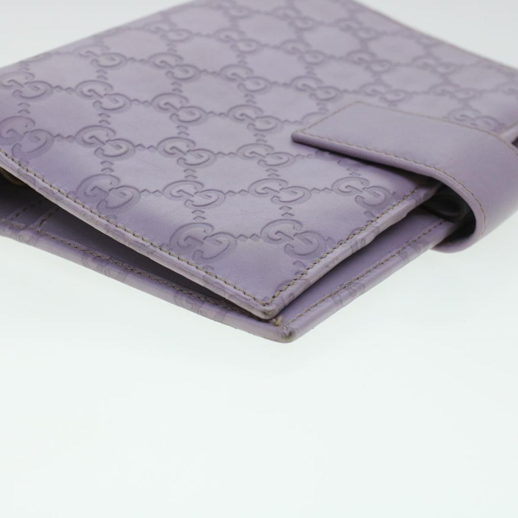 GUCCI GG Canvas Guccissima Day Planner Cover Purple 115241 yk7118