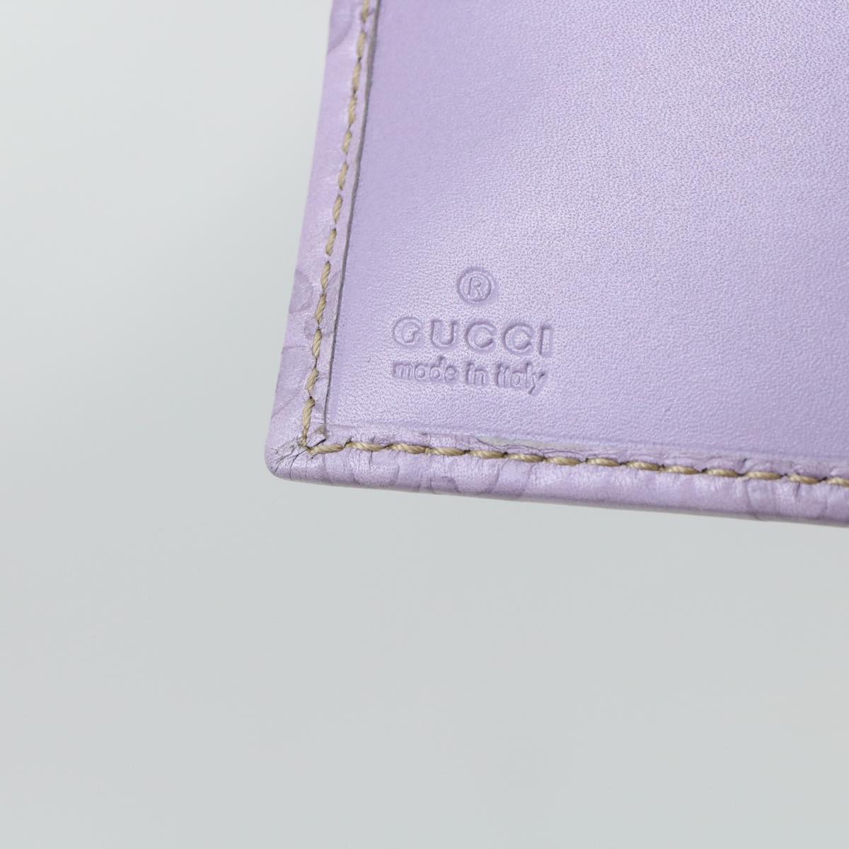 GUCCI GG Canvas Guccissima Day Planner Cover Purple 115241 yk7118