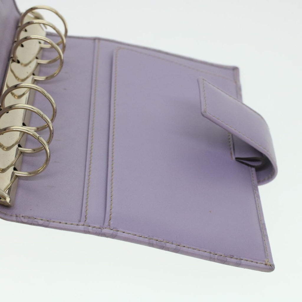 GUCCI GG Canvas Guccissima Day Planner Cover Purple 115241 yk7118