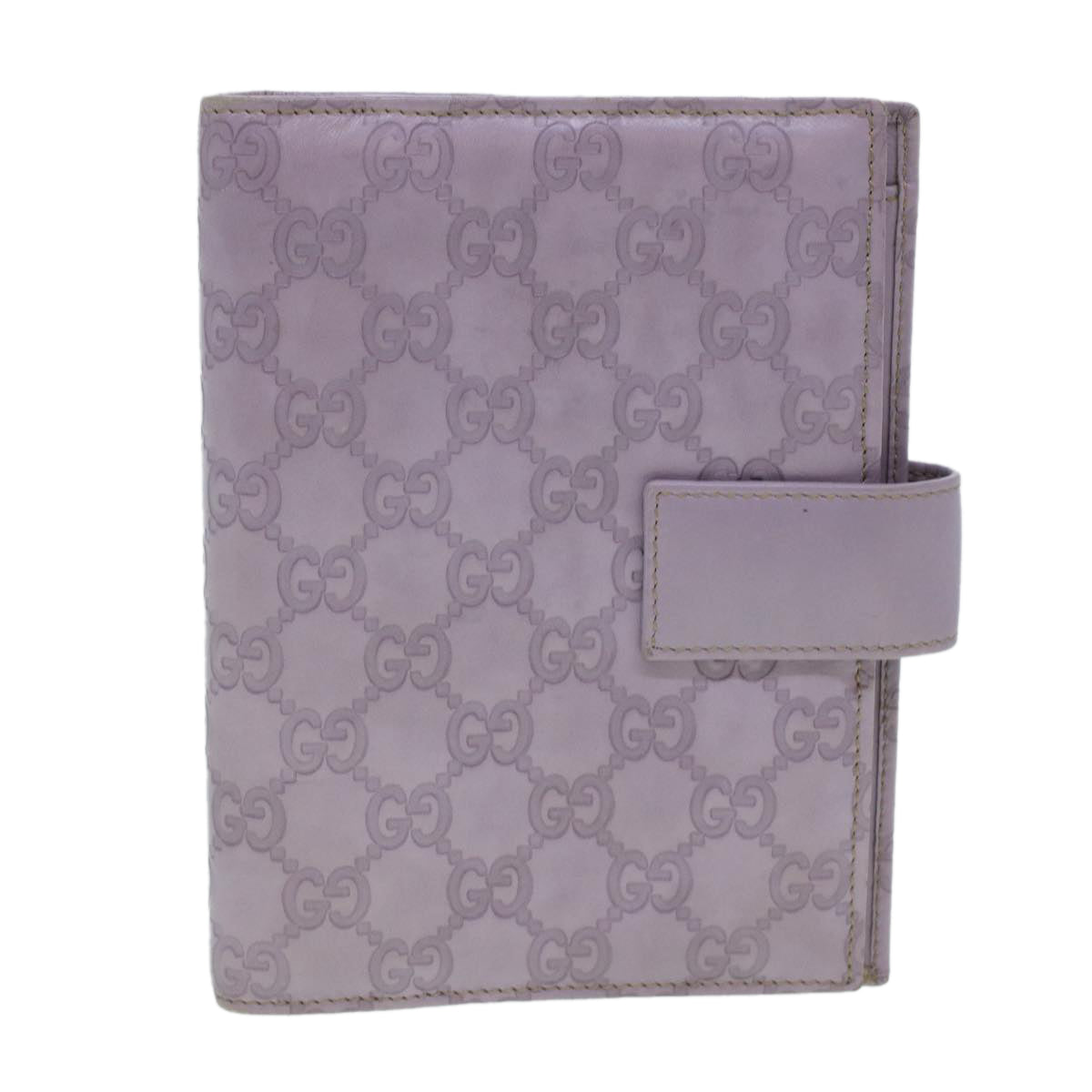 GUCCI GG Canvas Guccissima Day Planner Cover Purple 115241 yk7118