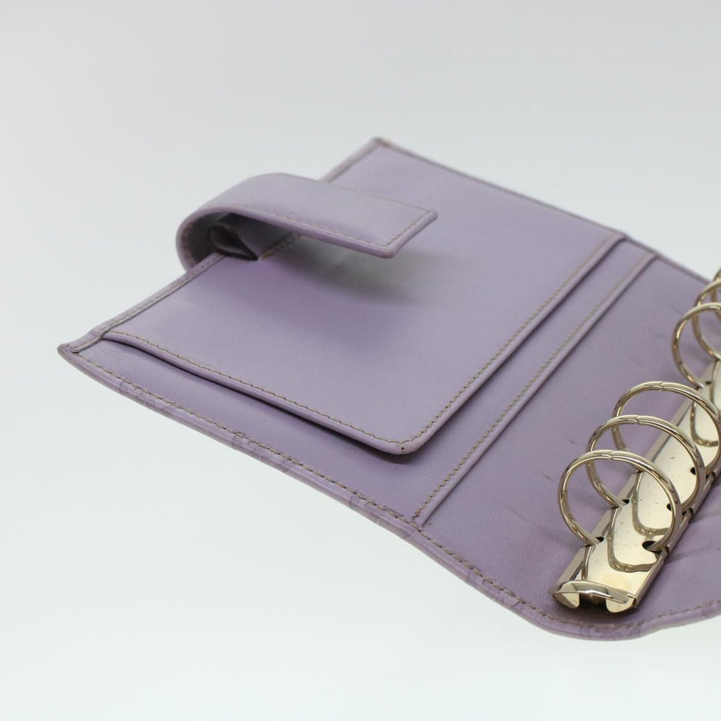 GUCCI GG Canvas Guccissima Day Planner Cover Purple 115241 yk7118