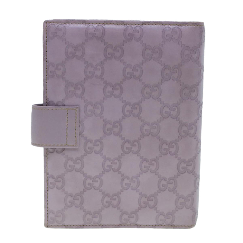 GUCCI GG Canvas Guccissima Day Planner Cover Purple 115241 yk7118