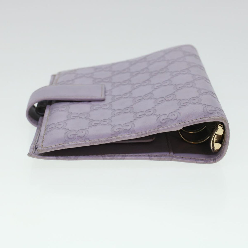 GUCCI GG Canvas Guccissima Day Planner Cover Purple 115241 yk7118