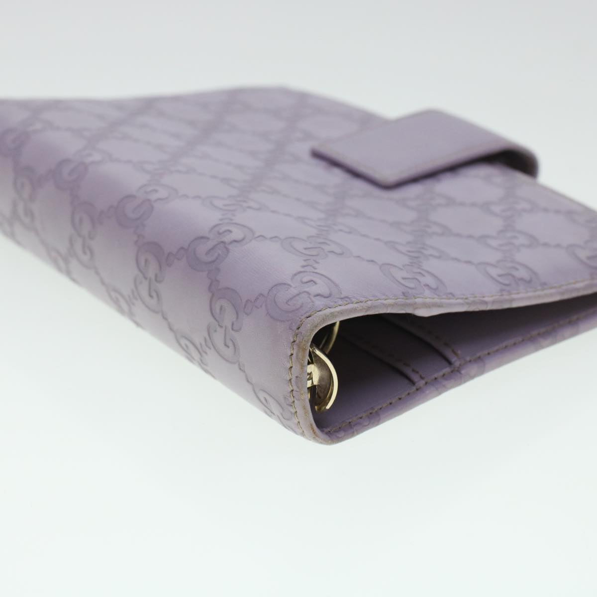 GUCCI GG Canvas Guccissima Day Planner Cover Purple 115241 yk7118