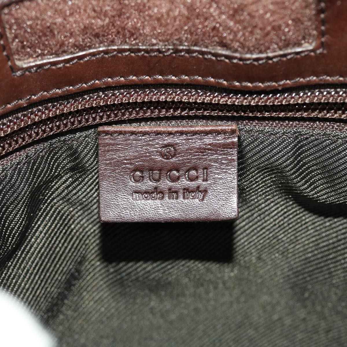 GUCCI GG Canvas Shoulder Bag PVC Leather Beige 27639 yk7163