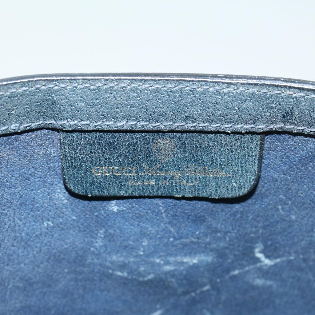 GUCCI GG Canvas Sherry Line Clutch Bag PVC Leather Gray Red Navy yk7169