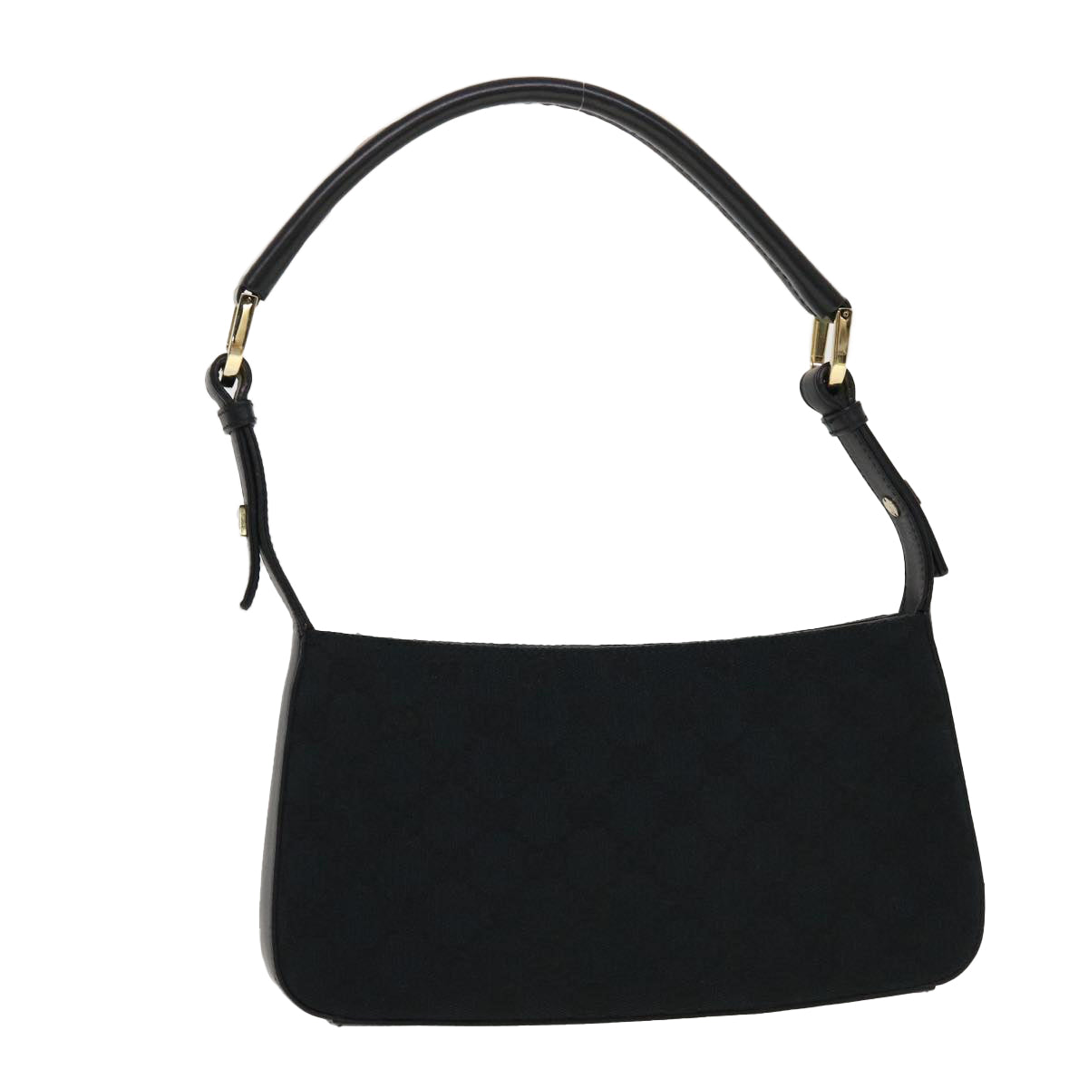 GUCCI GG Canvas Shoulder Bag Black 0014285 yk7184