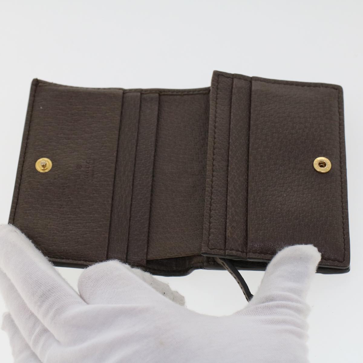 GUCCI GG Canvas Web Sherry Line Ofidia Wallet Beige Red Green 523155 yk7191