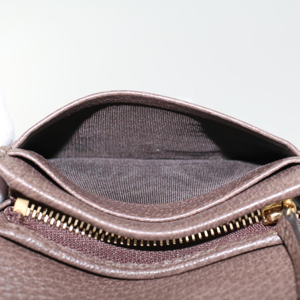 GUCCI GG Canvas Web Sherry Line Ofidia Wallet Beige Red Green 523155 yk7191