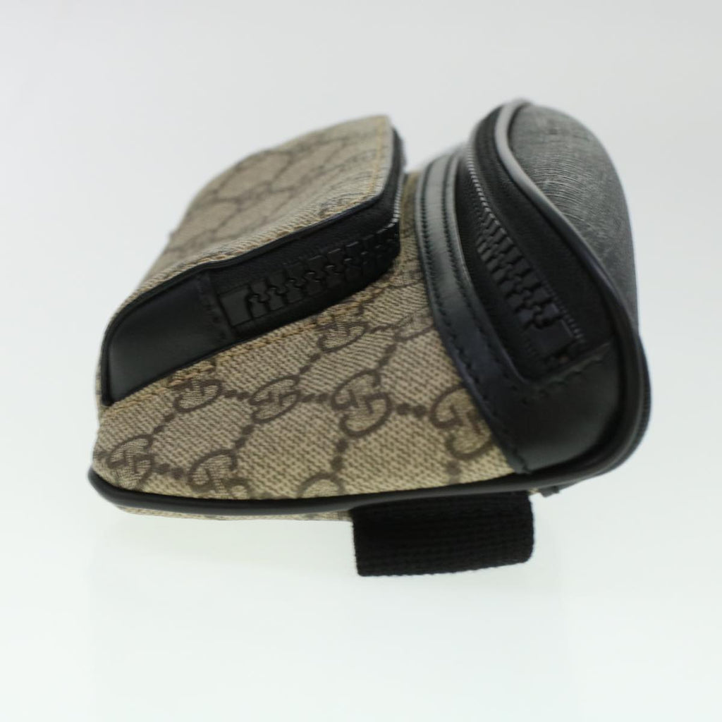 GUCCI GG Canvas Body Bag PVC Leather Beige 450946 yk7290