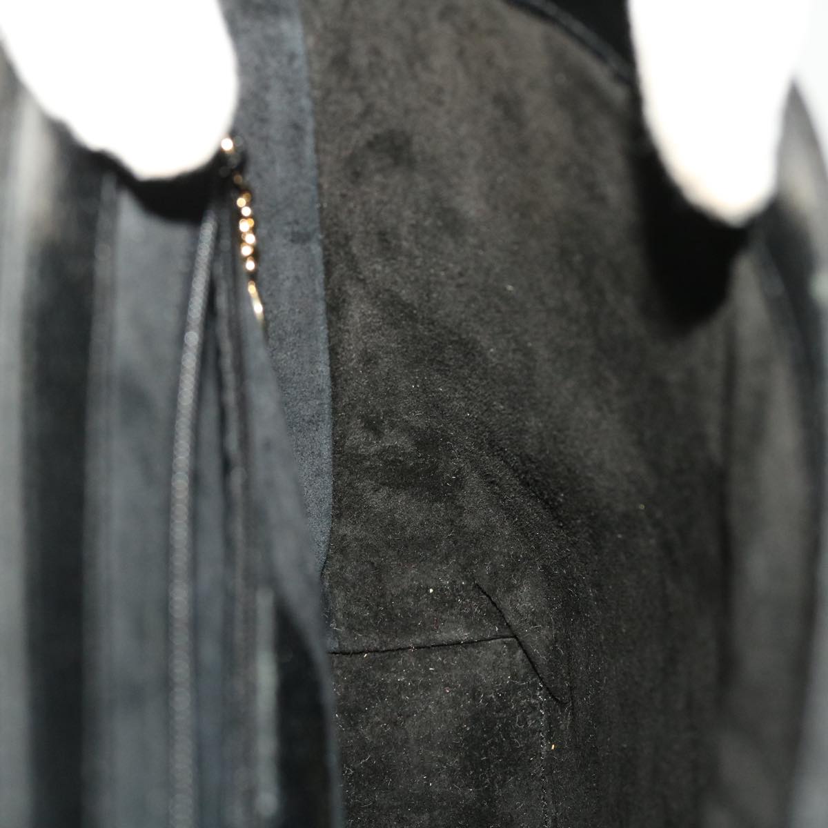 GUCCI Bamboo Hand Bag Leather Black 001.3444.1887 yk7365B