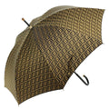 FENDI Zucca Canvas Umbrella Nylon Brown Black yk7408B