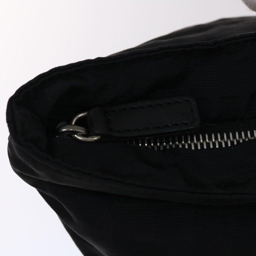 FENDI Zucca Canvas Tote Bag Black yk7411
