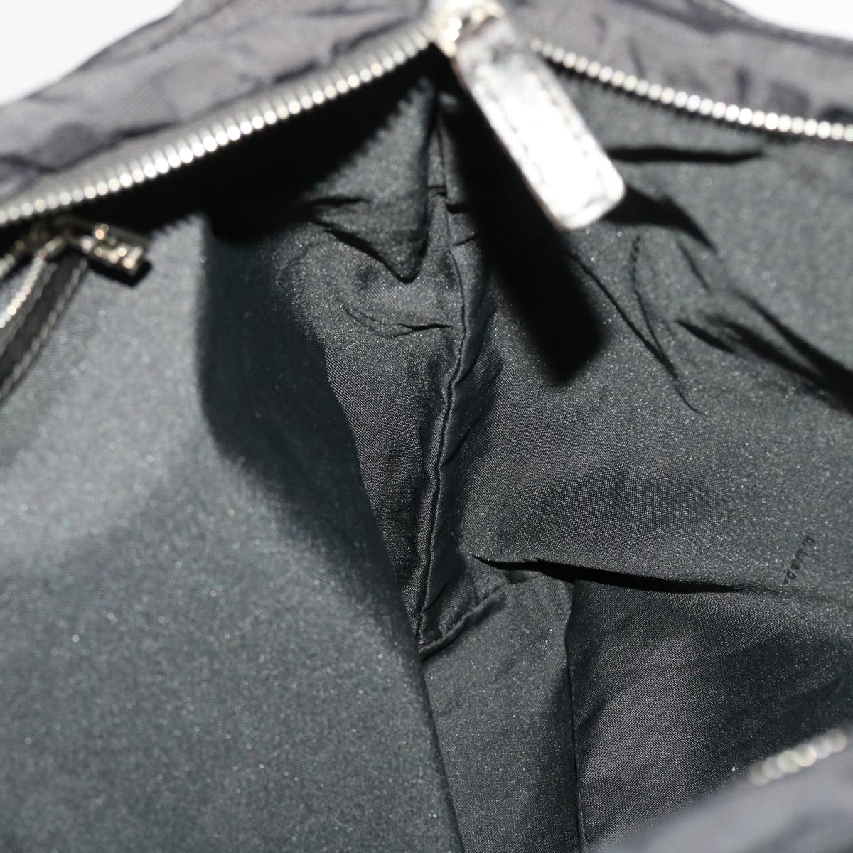 FENDI Zucca Canvas Tote Bag Black yk7411