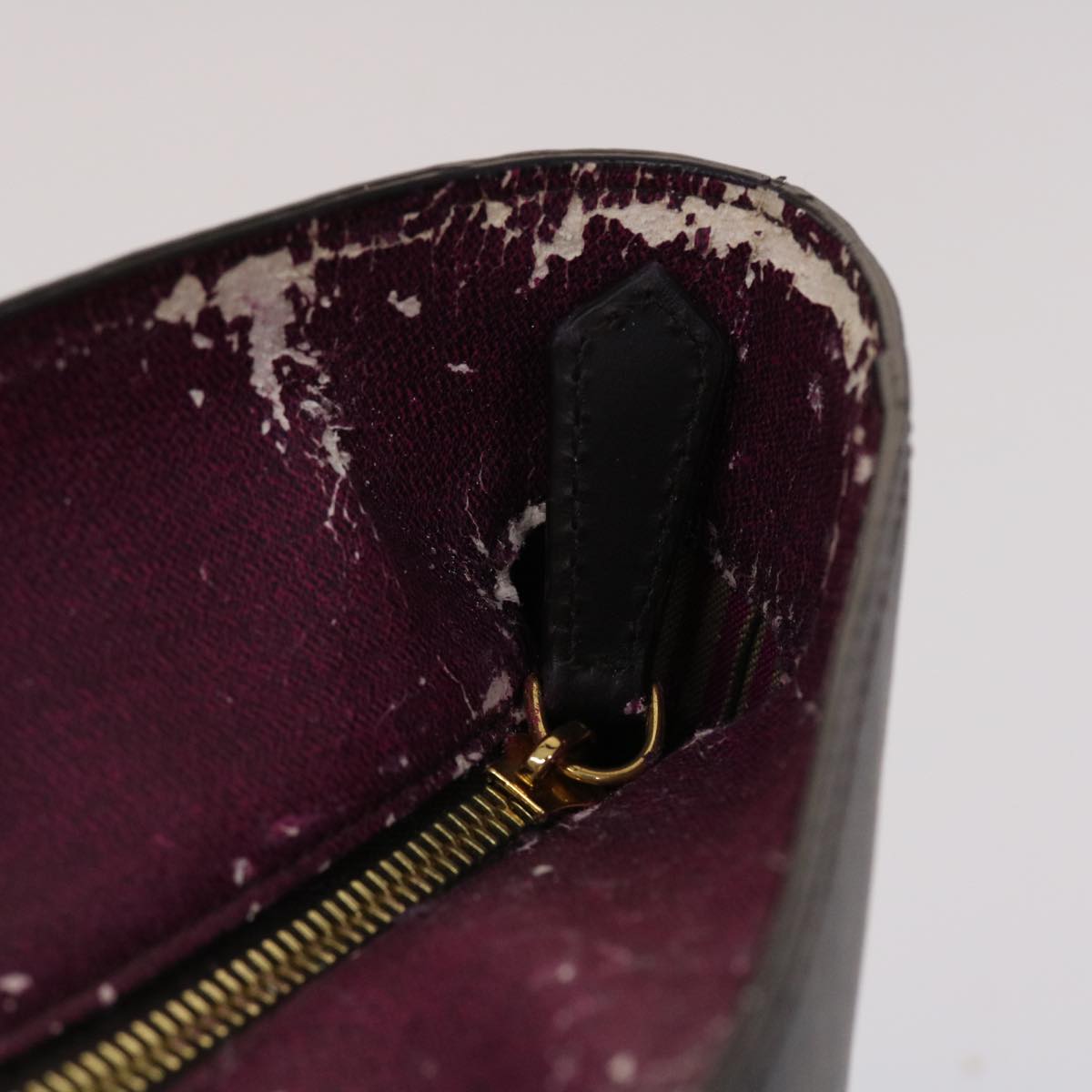 FENDI Zucca Canvas Tote Bag Black Brown yk7649