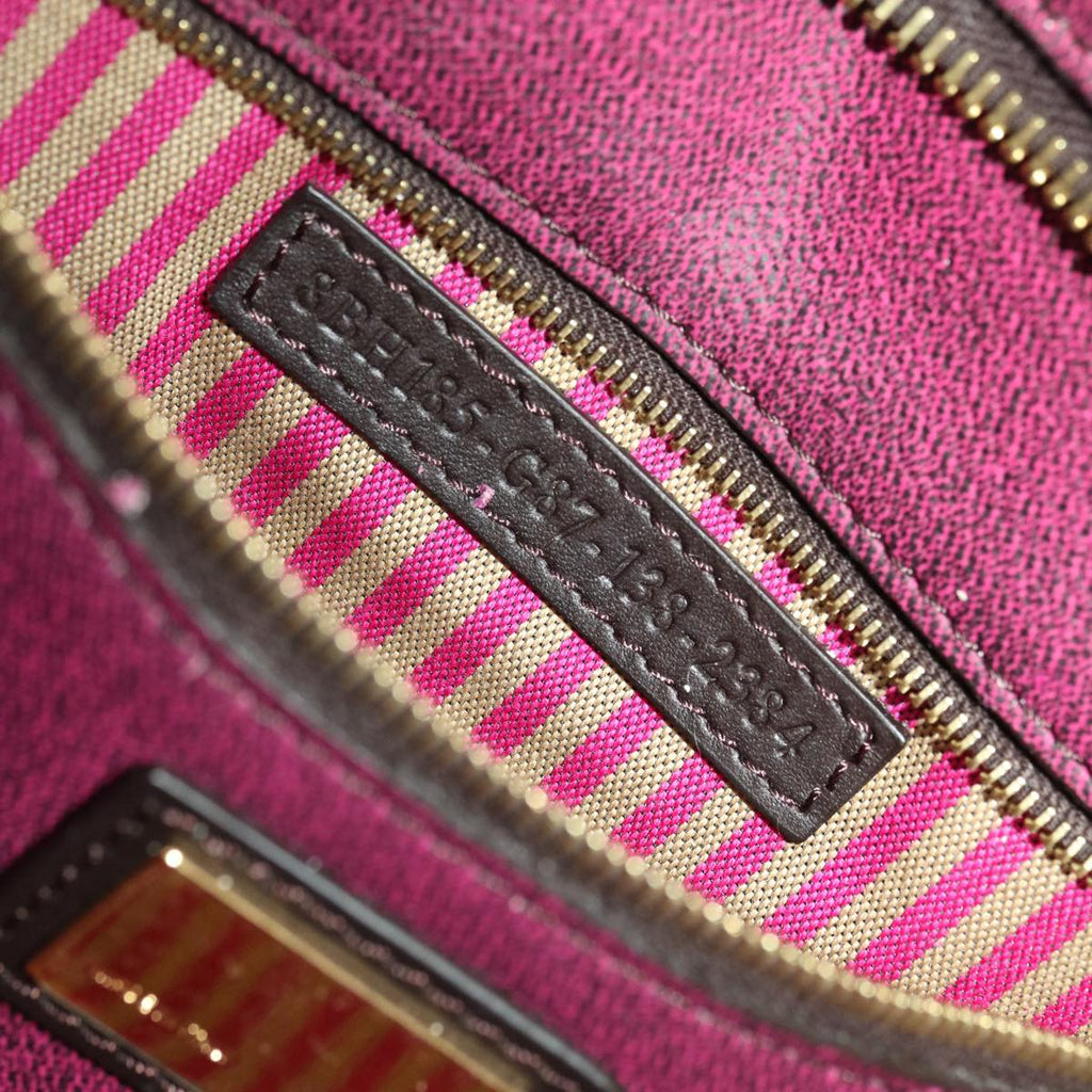 FENDI Zucca Canvas Tote Bag Black Brown yk7649