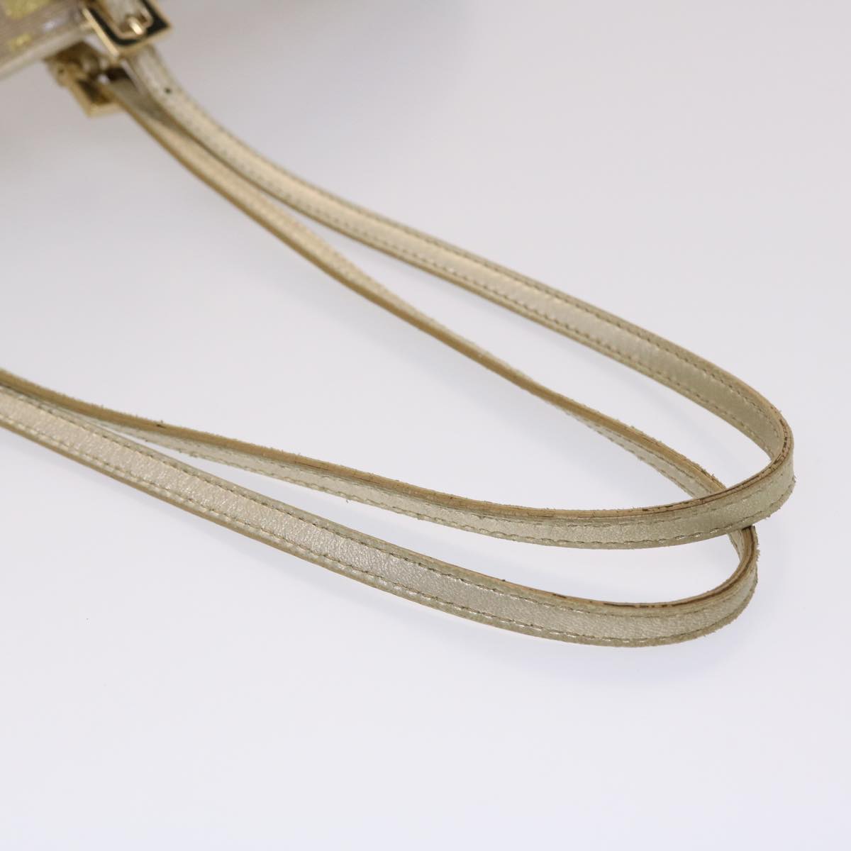 FENDI Zucca Canvas Tote Bag Gold Tone yk7698B