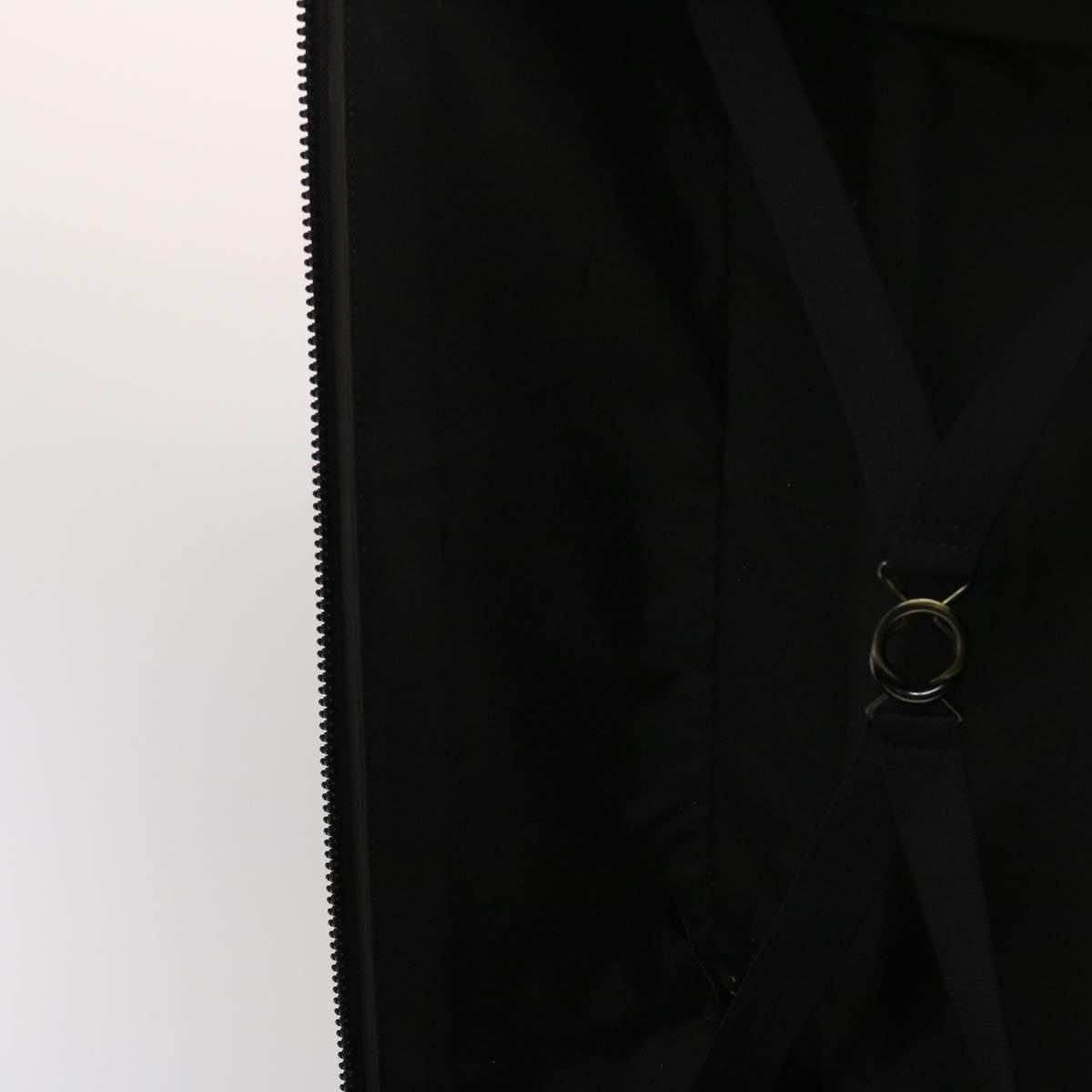 FENDI Zucca Canvas Suitcase PVC Leather Brown Black yk7848B