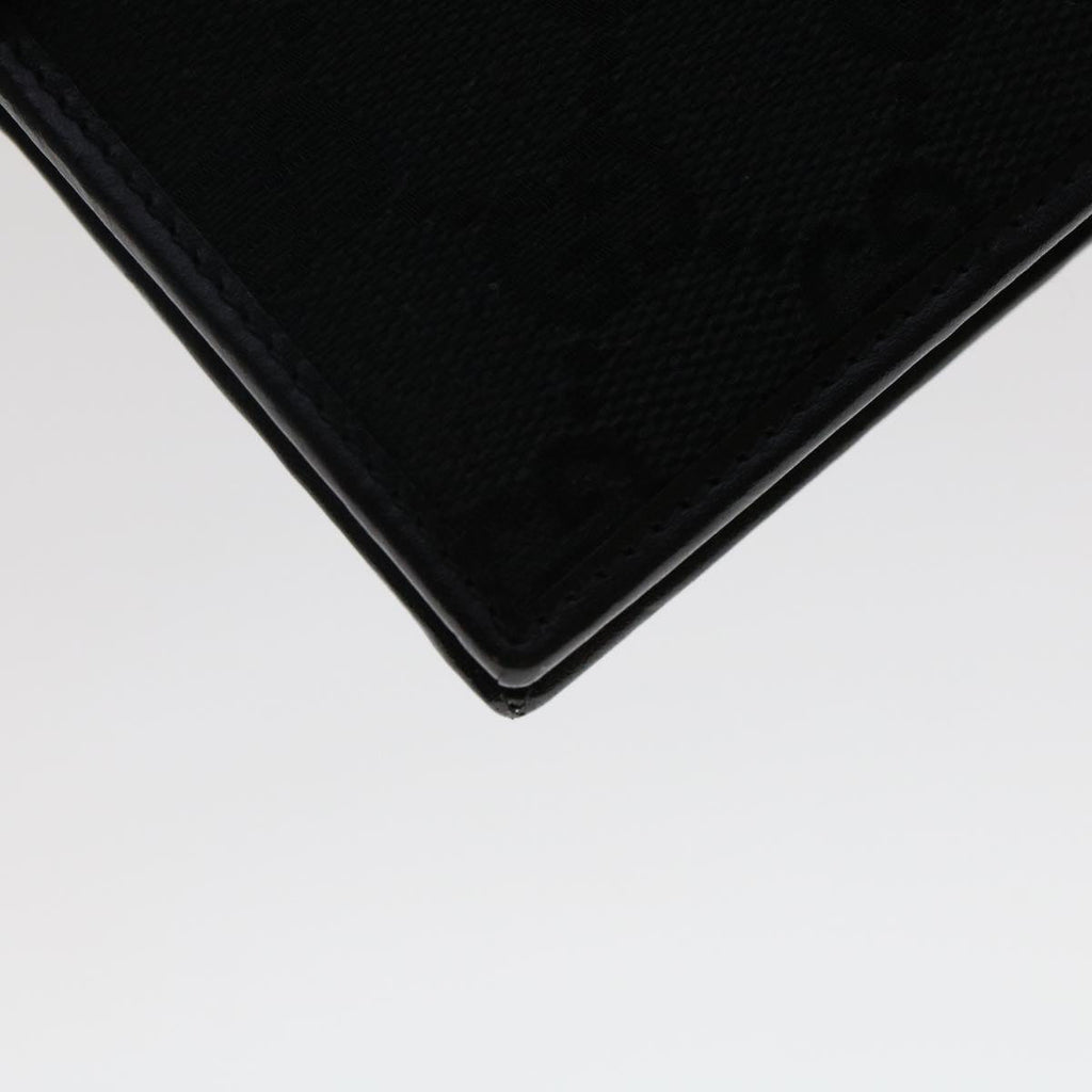GUCCI GG Canvas Jackie Day Planner Cover Leather Black yk7939