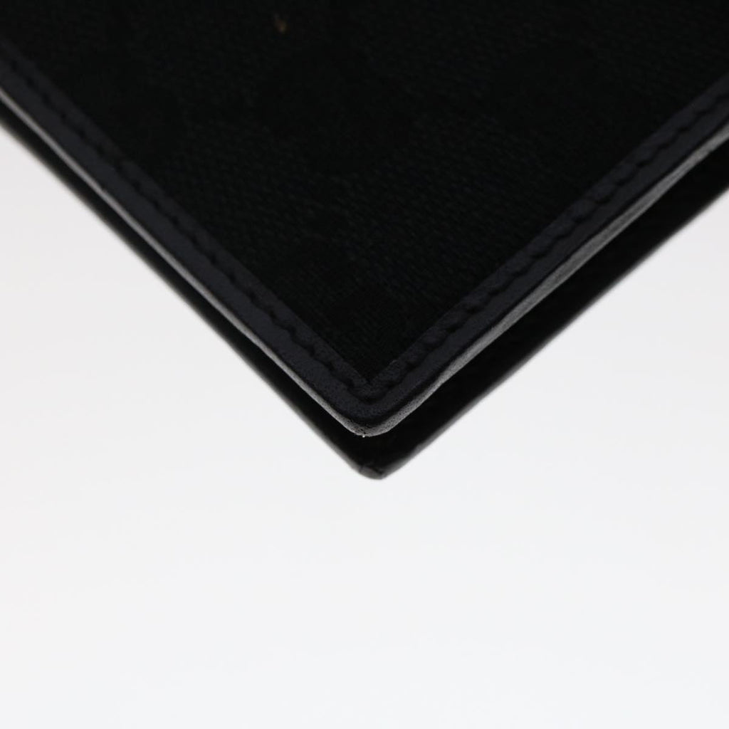 GUCCI GG Canvas Jackie Day Planner Cover Leather Black yk7939