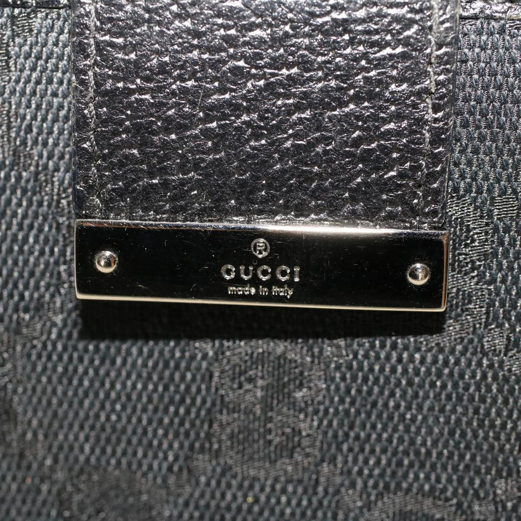 GUCCI GG Canvas Day Planner Cover Black 115240 yk7976