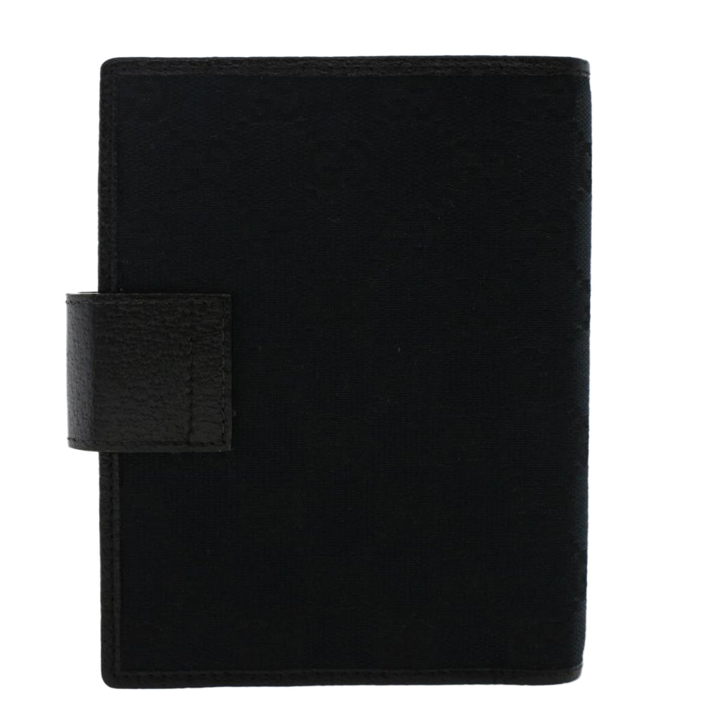 GUCCI GG Canvas Day Planner Cover Black 115240 yk7976