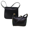 GUCCI Web Sherry Line Shoulder Bag Patent leather 2Set Black Red yk8019B