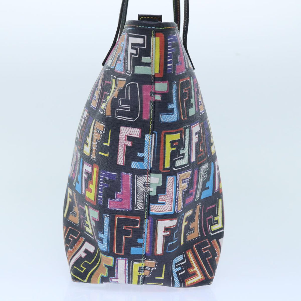 FENDI Zucca Canvas Tote Bag Multicolor 8BH185 yk8065