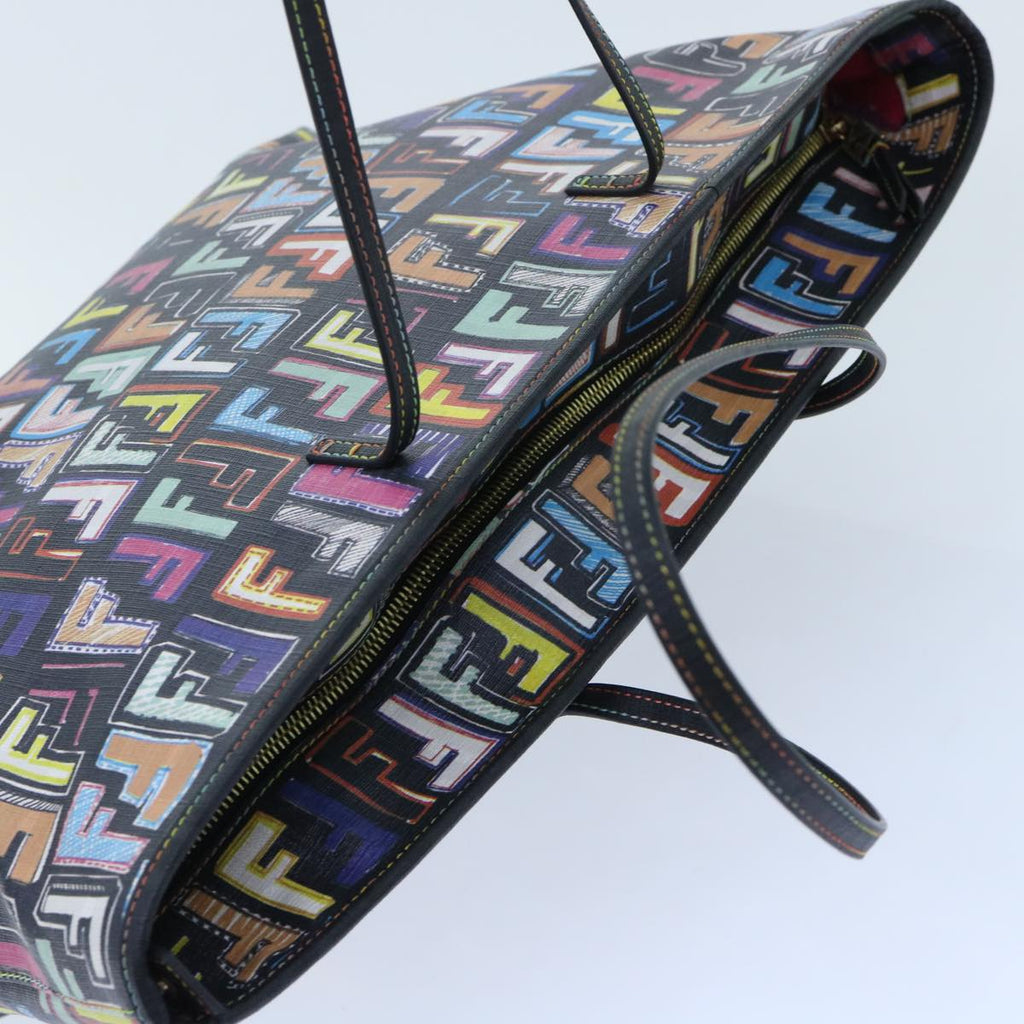 FENDI Zucca Canvas Tote Bag Multicolor 8BH185 yk8065