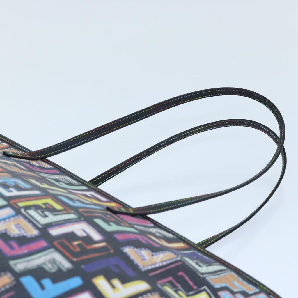FENDI Zucca Canvas Tote Bag Multicolor 8BH185 yk8065