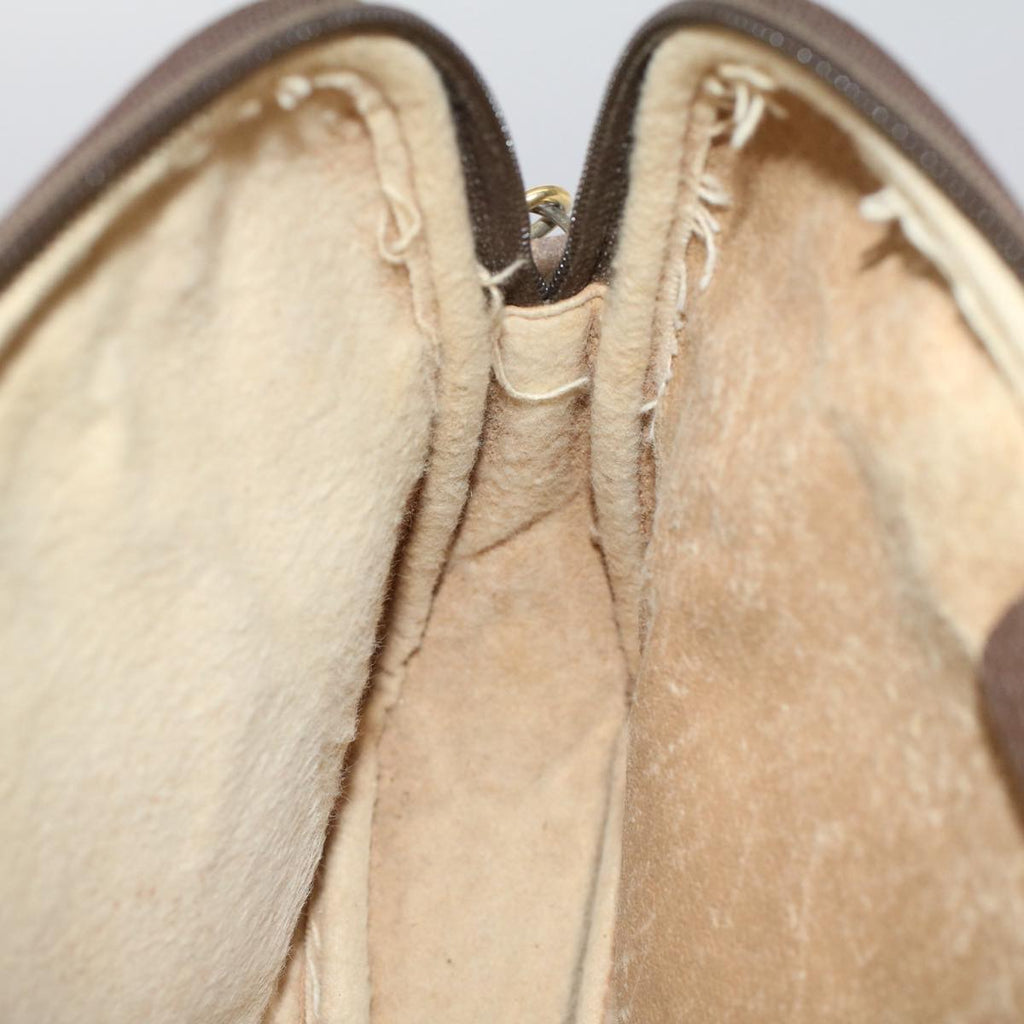 GUCCI GG Canvas Shoulder Bag PVC Leather Beige 97.02.068 yk8228