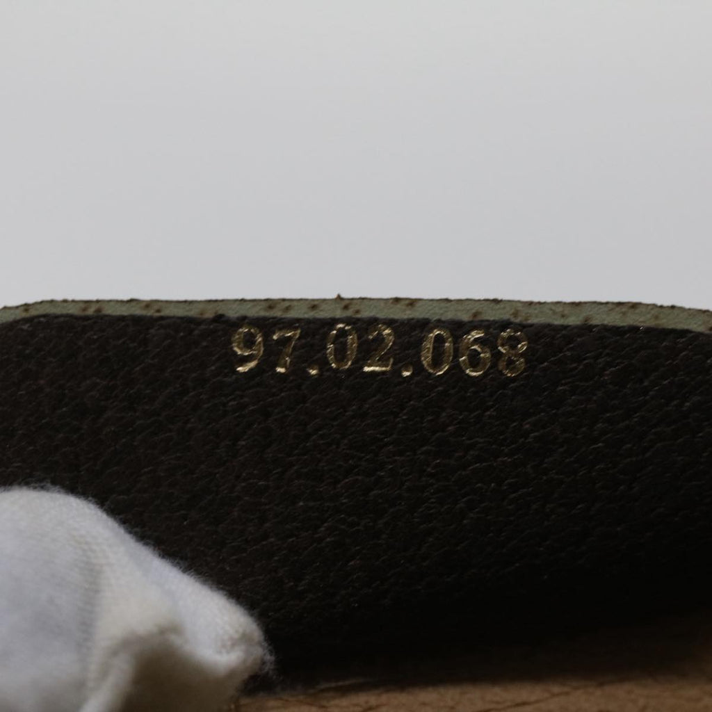 GUCCI GG Canvas Shoulder Bag PVC Leather Beige 97.02.068 yk8228