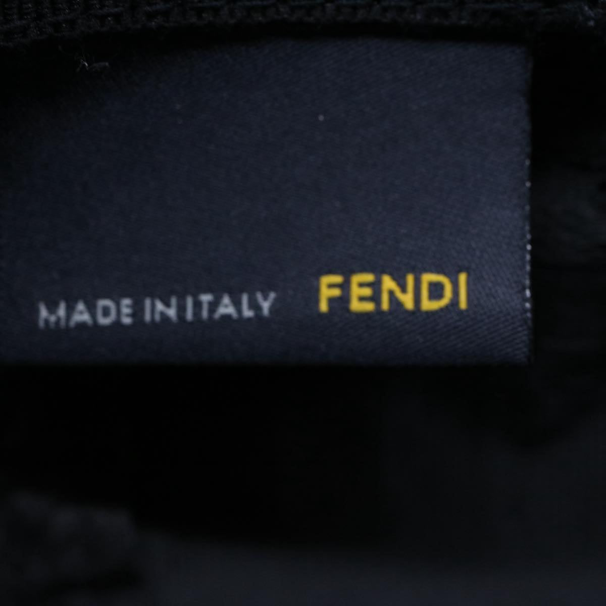 FENDI Zucca Canvas Cap M Black Brown yk8280