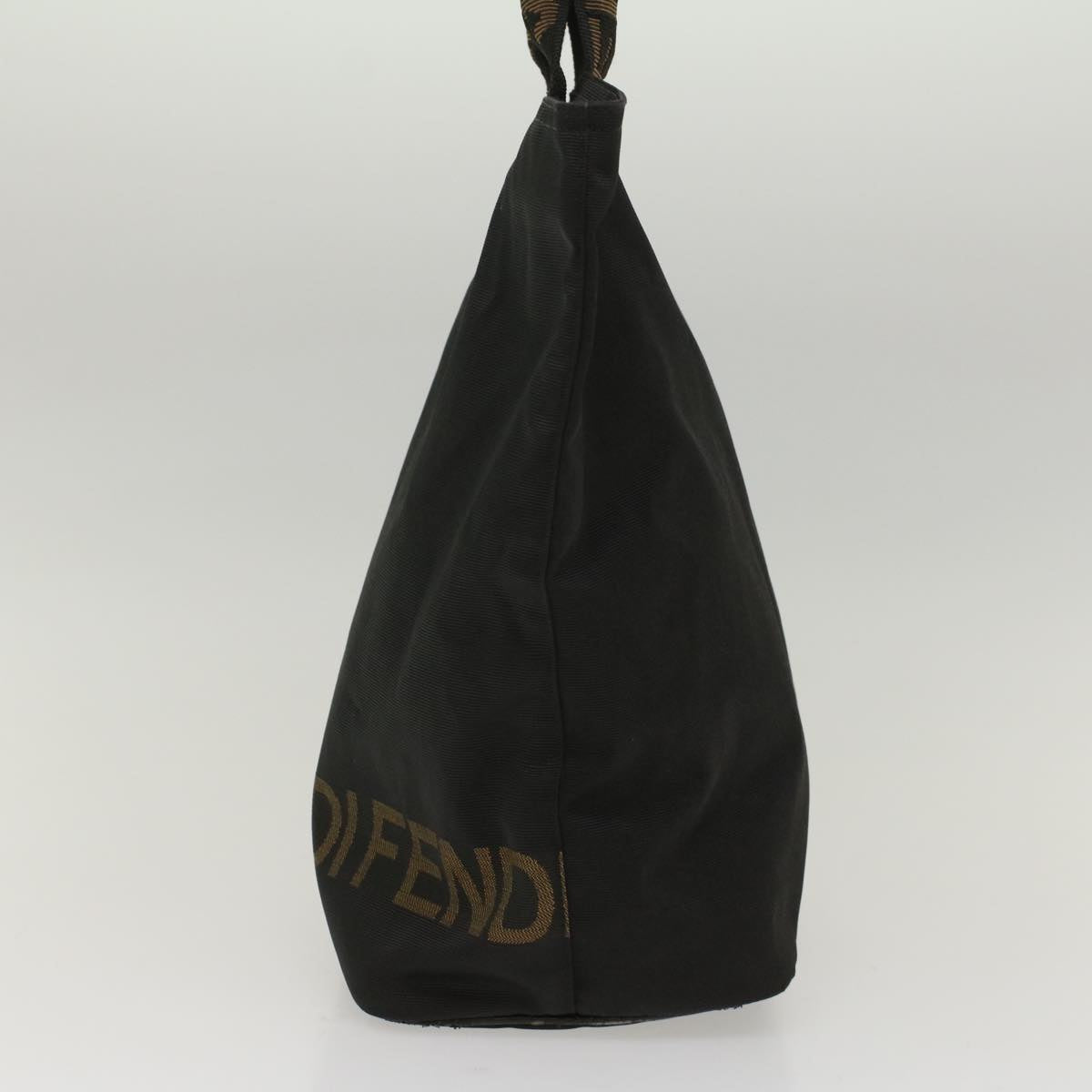 FENDI Hand Bag Nylon Black yk8325