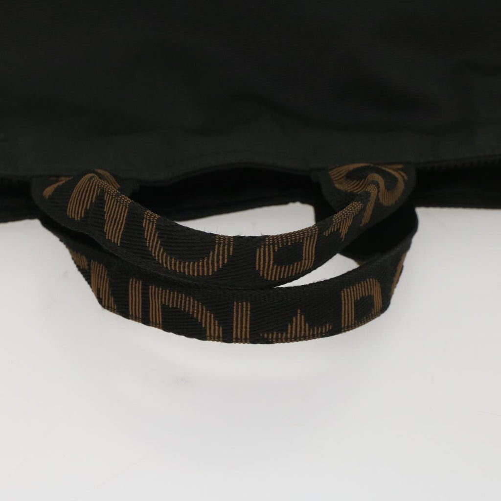 FENDI Hand Bag Nylon Black yk8325