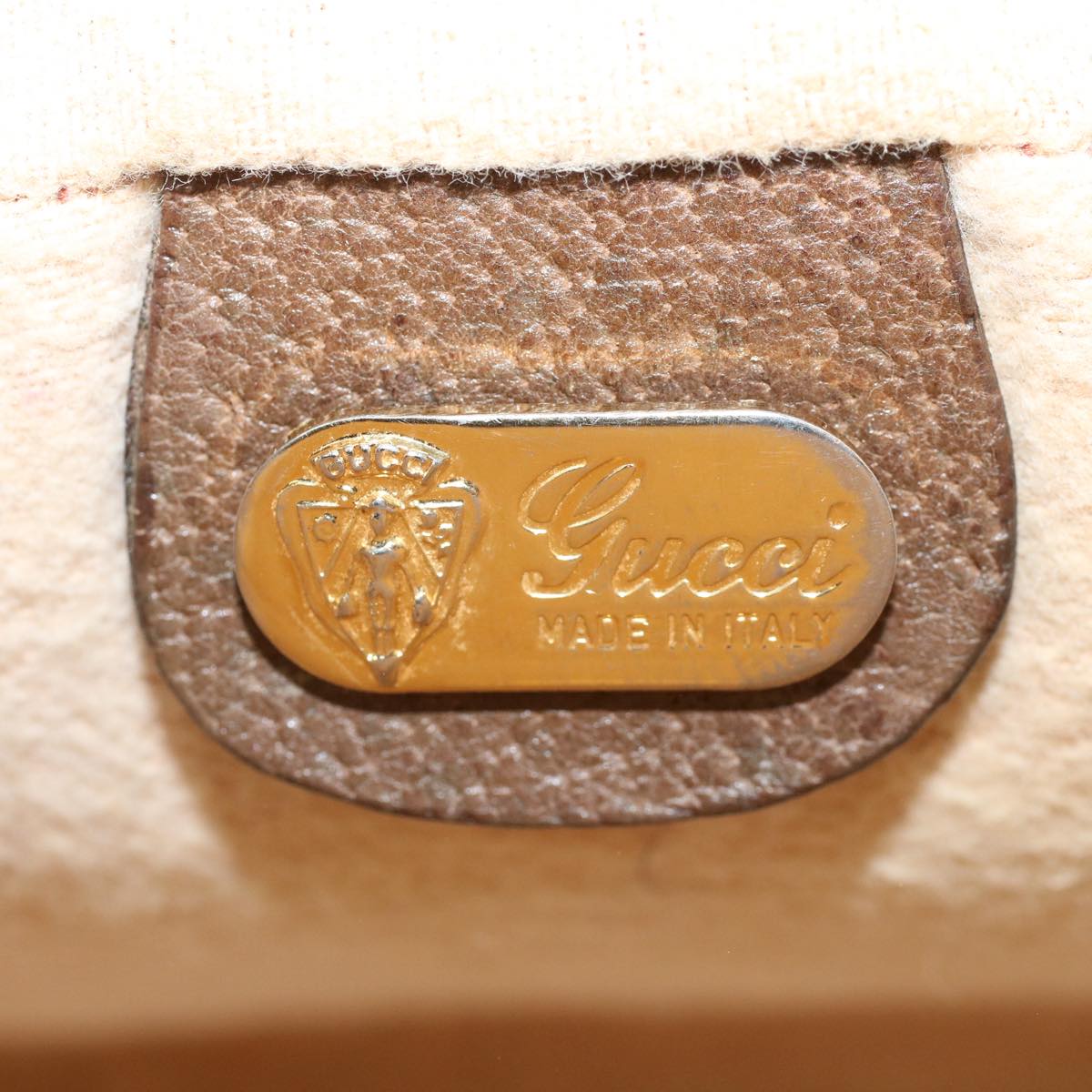 GUCCI GG Canvas Web Sherry Line Shoulder Bag Beige Green Red yk8510