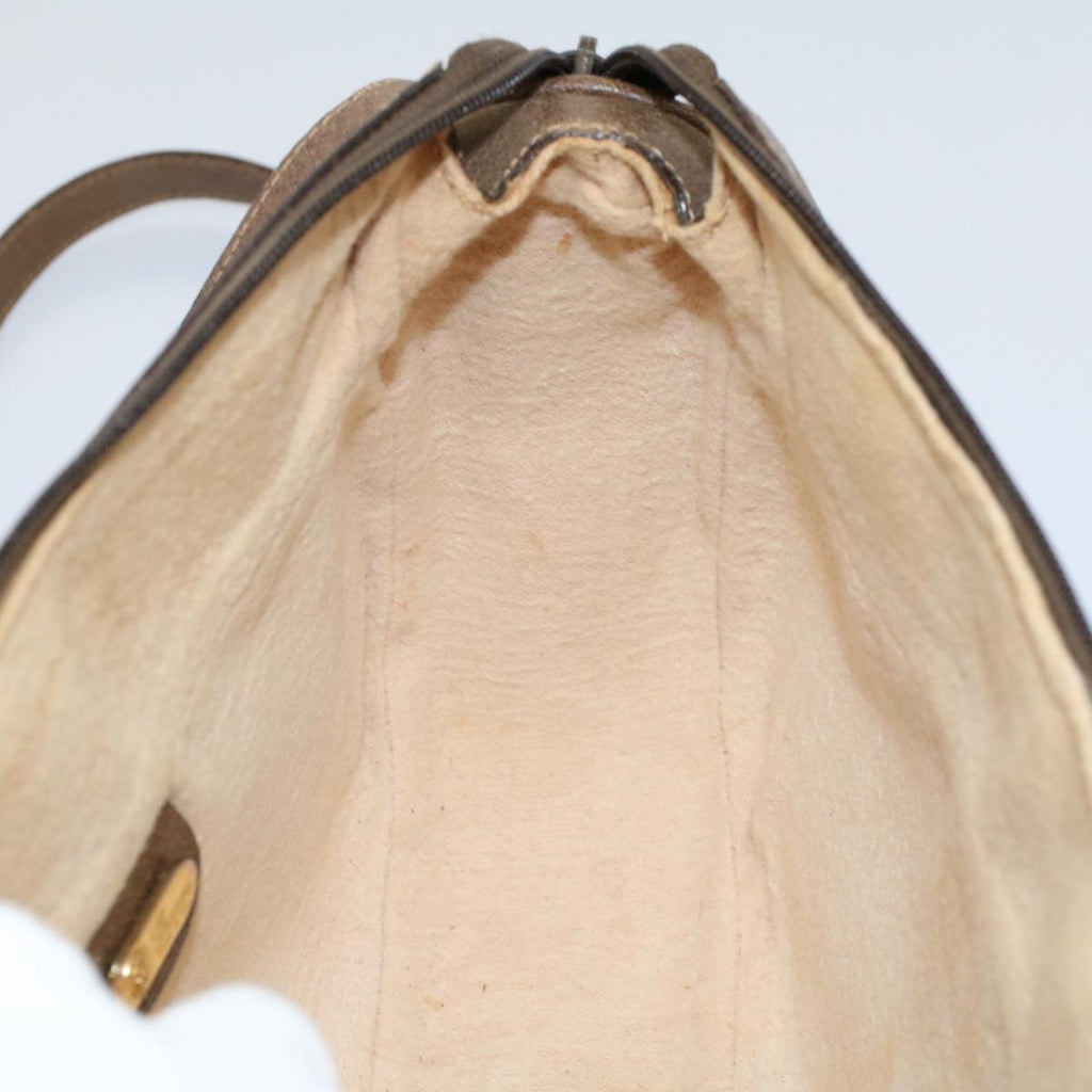 GUCCI GG Canvas Web Sherry Line Shoulder Bag Beige Green Red yk8510