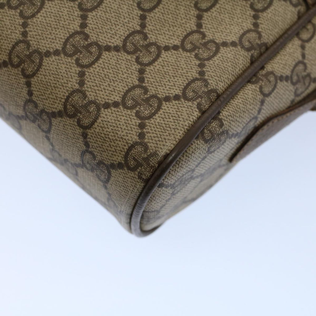 GUCCI GG Canvas Web Sherry Line Shoulder Bag Beige Red 56 02 088 yk8641