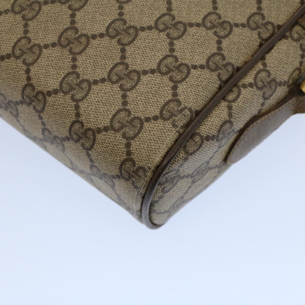 GUCCI GG Canvas Web Sherry Line Shoulder Bag Beige Red 56 02 088 yk8641