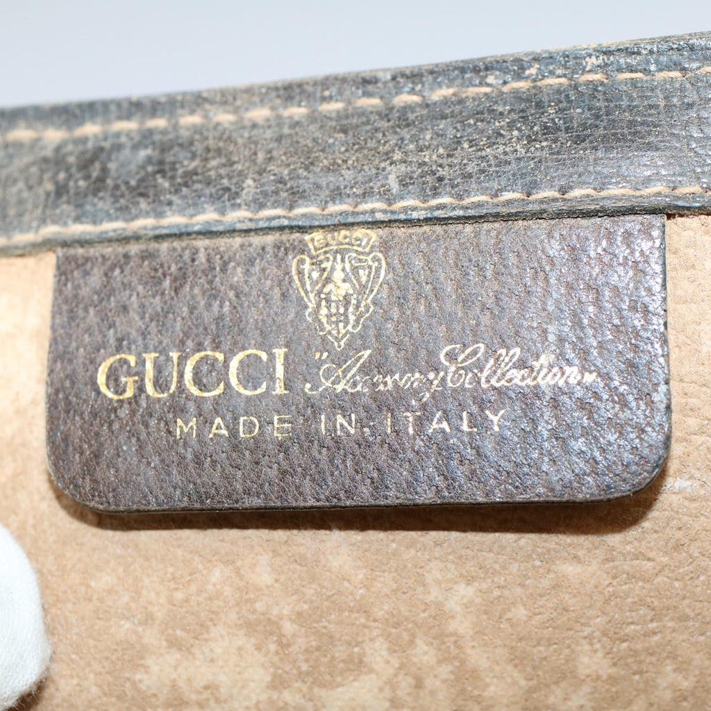GUCCI GG Canvas Web Sherry Line Clutch Bag Beige Red 41 014 3087 25 yk8666