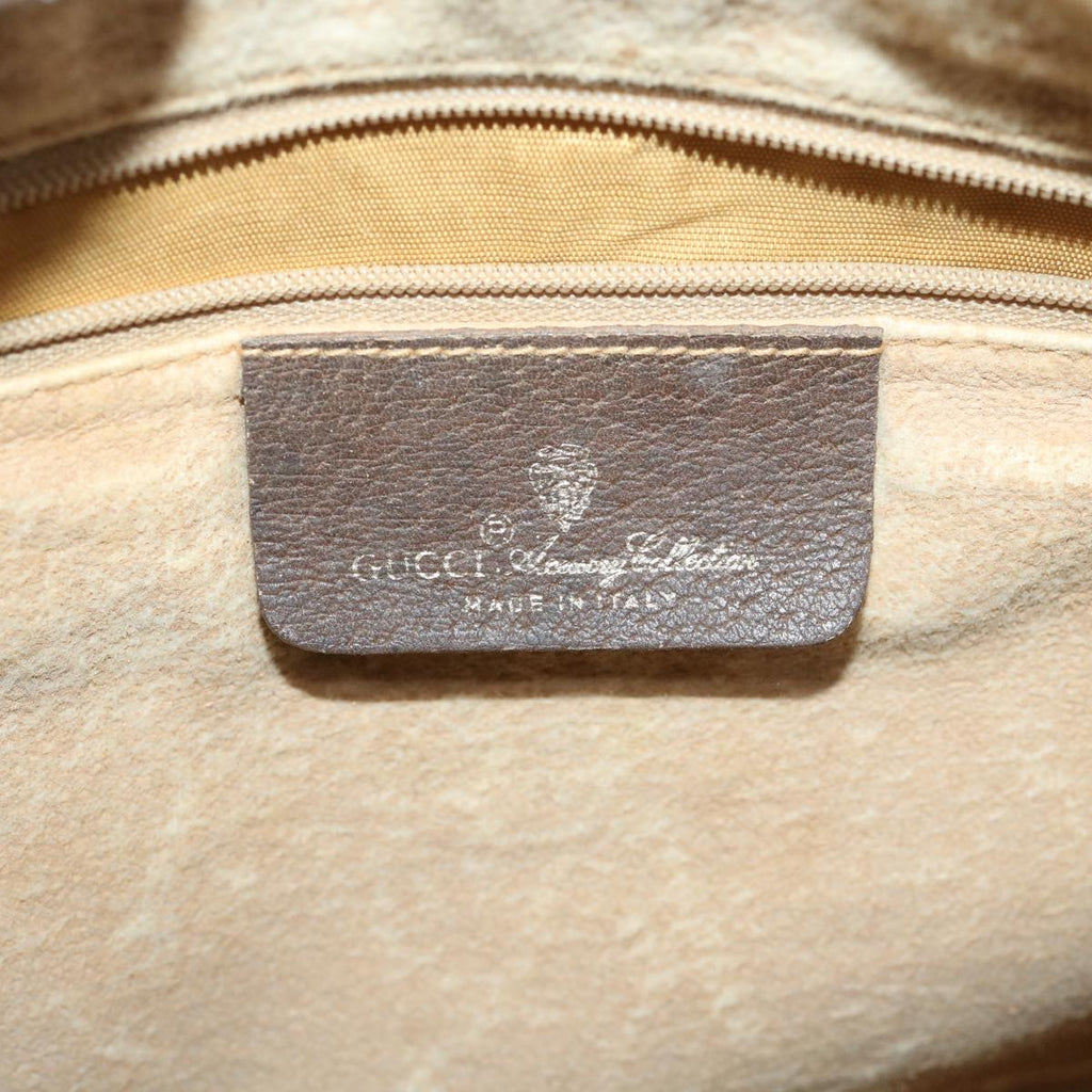 GUCCI GG Canvas Web Sherry Line Boston Bag Beige Red Green 40 02 007 yk8731