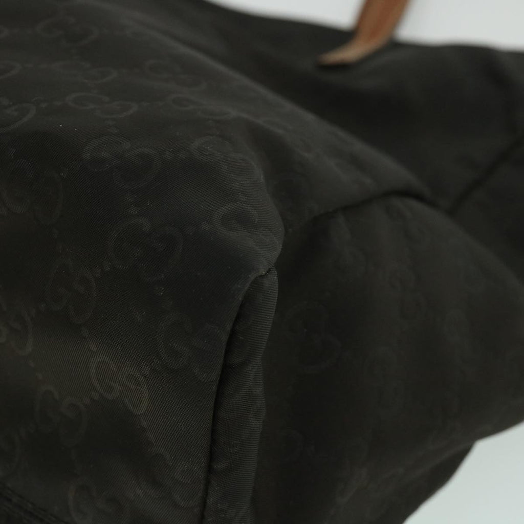 GUCCI GG Canvas Tote Bag Brown 282439 yk8824