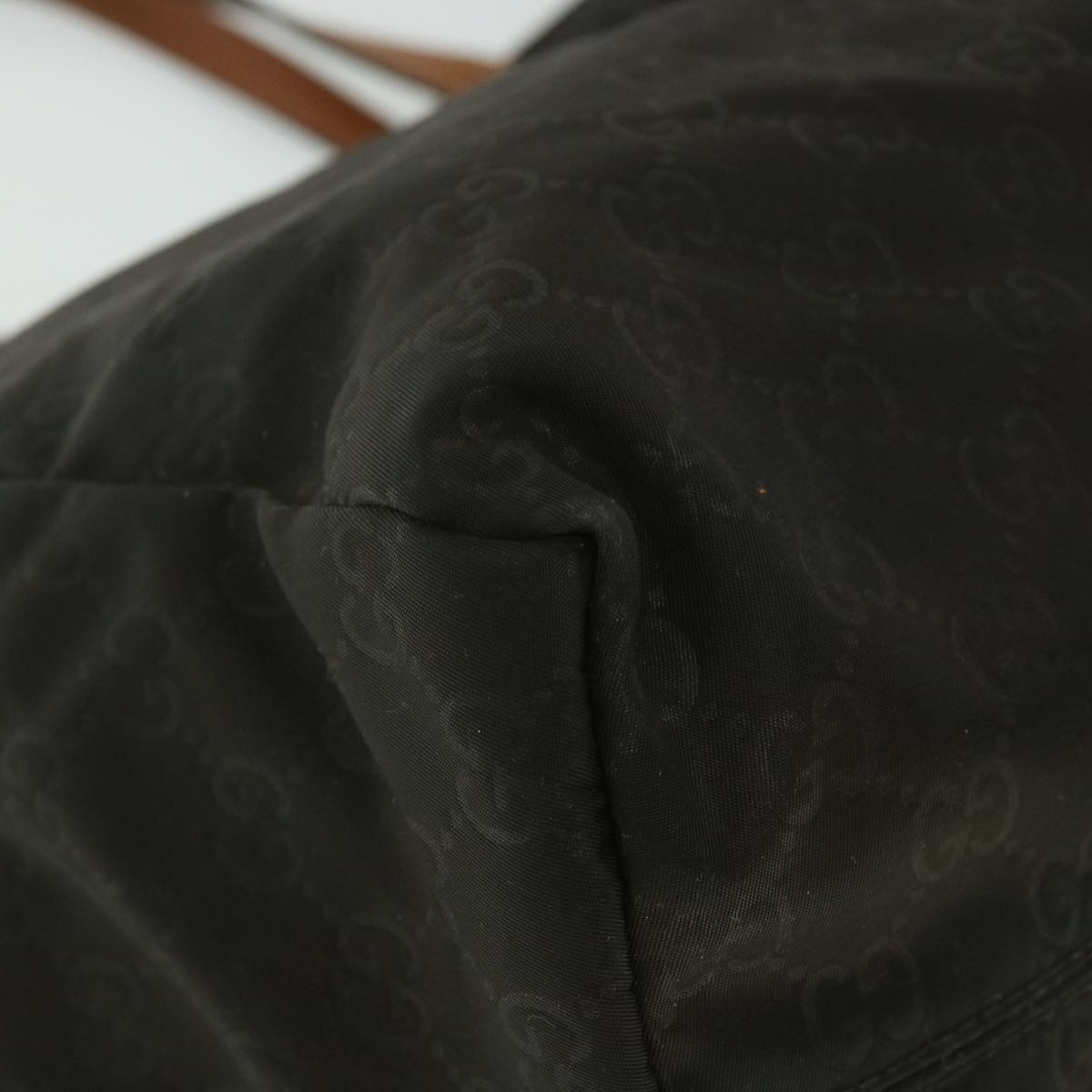GUCCI GG Canvas Tote Bag Brown 282439 yk8824