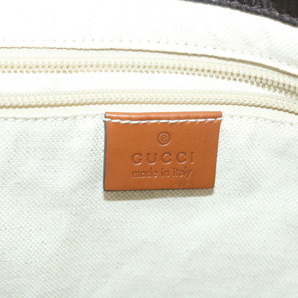 GUCCI GG Canvas Tote Bag Brown 282439 yk8824